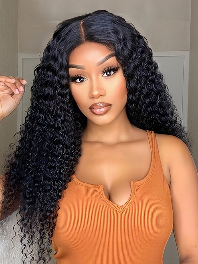 hd-transparent-lace-front-wig-slkin-melt-lace-closure-with-100-human-virgin-hair-kinky-curly-hair-wig-luxybie-beauty-hair