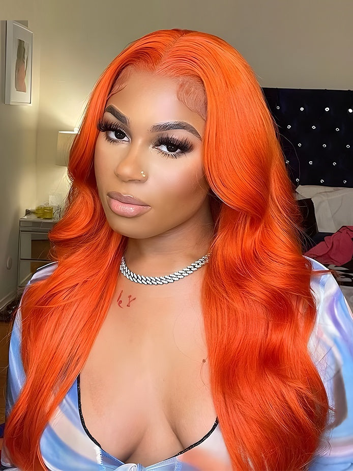 pumpkin-orange-lace-front-wig-body-wave-human-hair-wigs-pre-plucked-natural-hairline-luxybie-beauty-wig