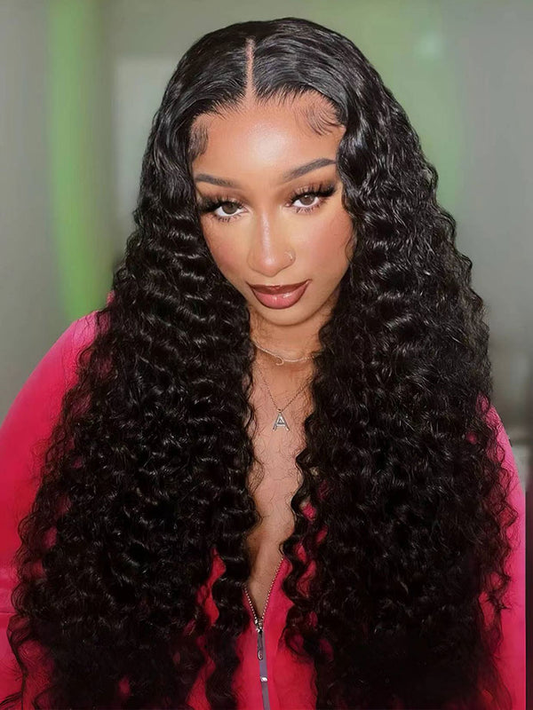 hd-transparent-13x6-lace-front-wig-slkin-melt-13x6-lace-frontal-with-100-human-virgin-hair-deep-wave-hair-wig-luxybie-beauty
