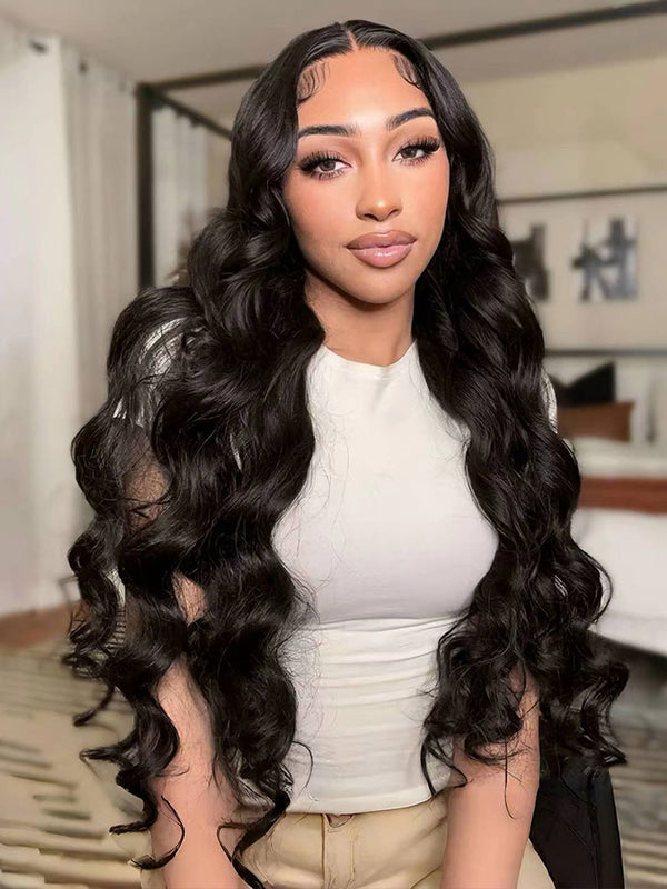 hd-transparent-13x6-lace-front-wig-slkin-melt-13x6-lace-frontal-with-100-human-virgin-hair-body-wave-hair-wig-luxybie-beauty