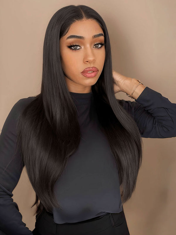 hd-transparent-13x6-lace-front-wig-slkin-melt-13x6-lace-frontal-with-100-human-virgin-hair-straight-hair-wig-luxybie-beauty