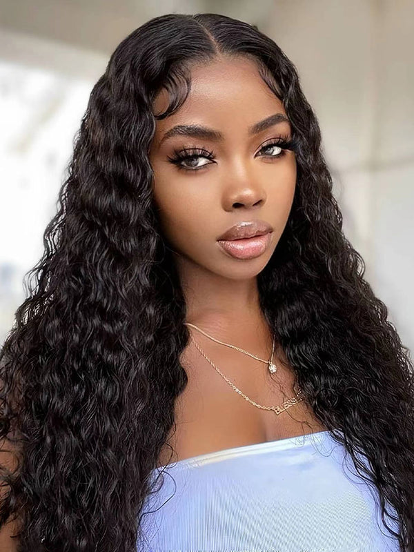 hd-transparent-lace-front-wig-slkin-melt-lace-frontal-with-100-human-virgin-hair-loose-curly-hair-wig-luxybie-beauty