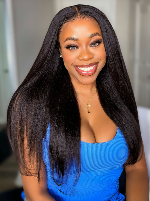 hd-transparent-13x6-lace-front-wig-slkin-melt-13x6-lace-frontal-with-100-human-virgin-hair-yaki-straight-hair-wig-luxybie-beauty