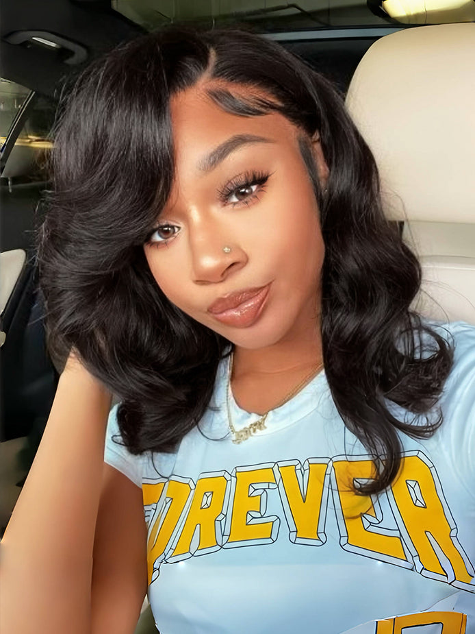 hd-transparent-lace-front-bob-wig-slkin-melt-lace-frontal-with-100-human-virgin-hair-body-wave-hair-bob-wig-luxybie-beauty