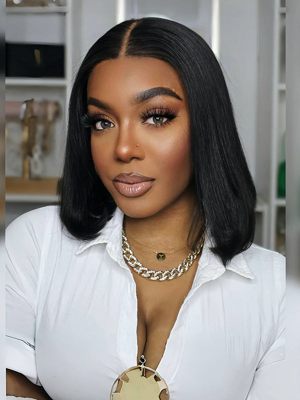 hd-transparent-lace-front-bob-wig-slkin-melt-lace-frontal-with-100-human-virgin-hair-straight-hair-bob-wig-luxybie-beauty