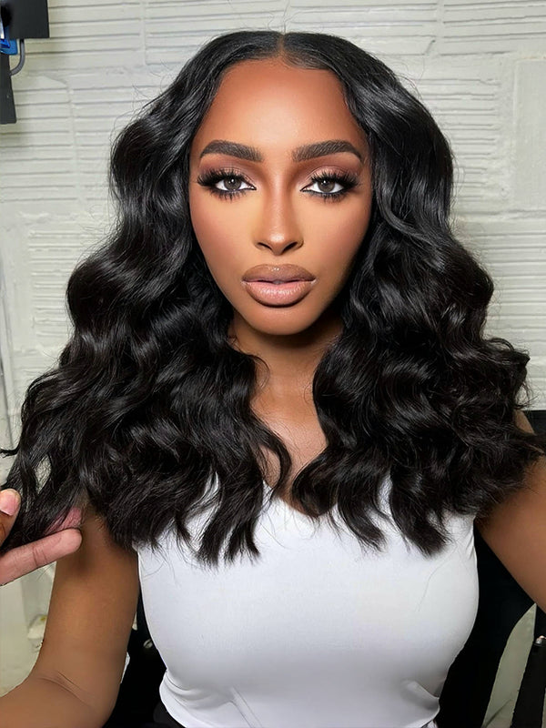 hd-transparent-glueless-lace-front-wig-slkin-melt-lace-closure-with-100-human-virgin-hair-loose-wave-curly-hair-pre-cut-pre-plucked-wear-go-wig-luxybie-beauty