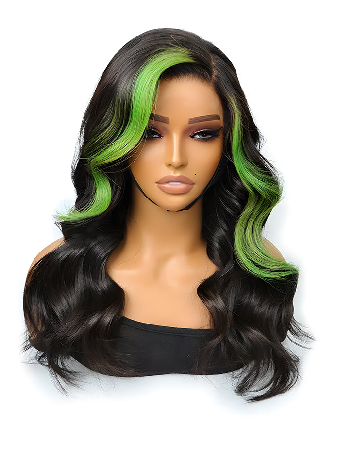 highlight-green-13x4-lace-front-body-wave-wig-virgin-human-hair-luxybie-beauty-wig