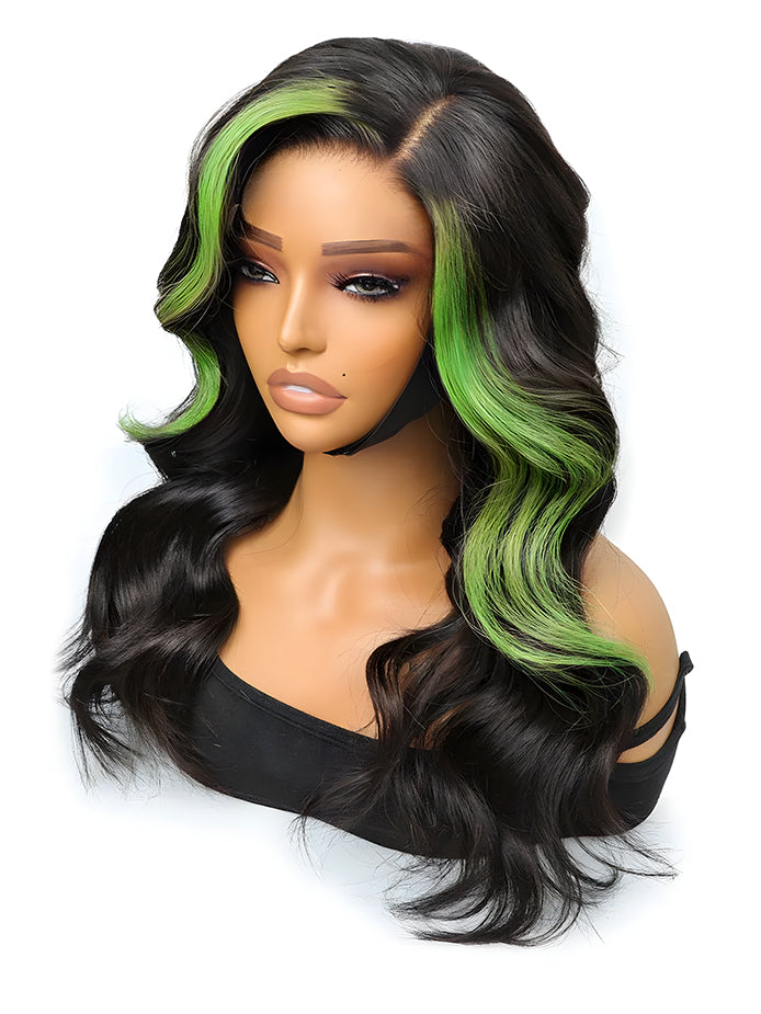 highlight-green-13x4-lace-front-body-wave-wig-virgin-human-hair-luxybie-beauty-wig