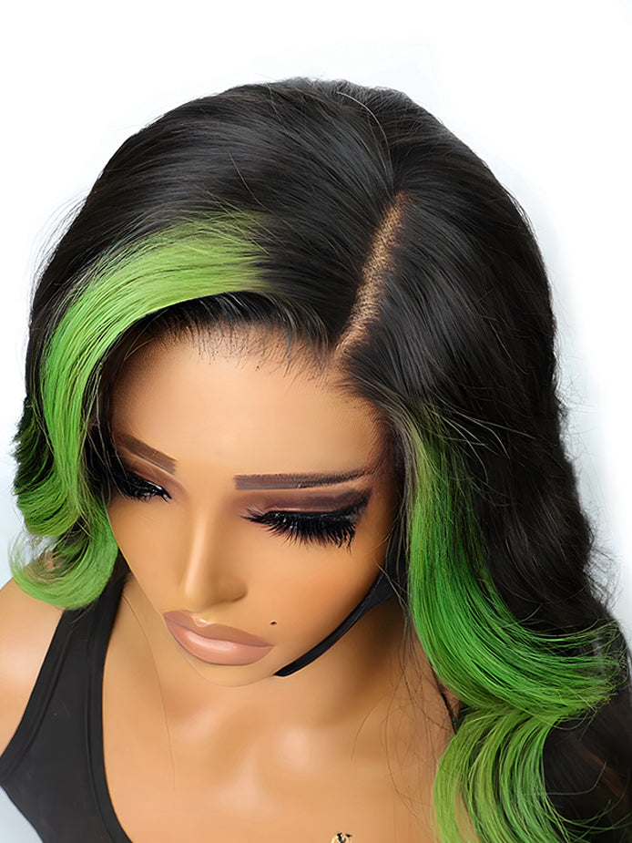 highlight-green-13x4-lace-front-body-wave-wig-virgin-human-hair-luxybie-beauty-wig