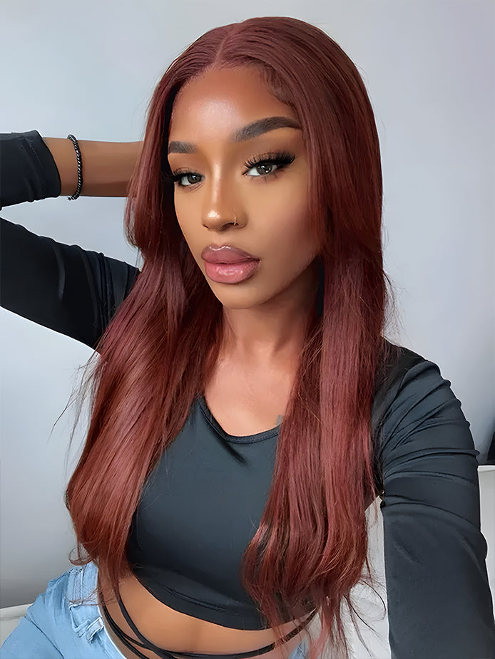 33-reddish-brown-colored-human-hair-wigs-straight-hair-13x4-hd-lace-front-wigs-luxybie-beauty-wig