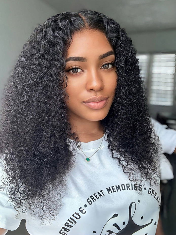 hd-transparent-lace-front-wig-slkin-melt-lace-frontal-with-100-human-virgin-hair-kinky-curly-hair-wig-luxybie-beauty