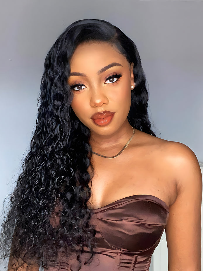 hd-transparent-13x6-lace-front-wig-slkin-melt-13x6-lace-frontal-with-100-human-virgin-hair-water-wave-hair-wig-luxybie-beauty