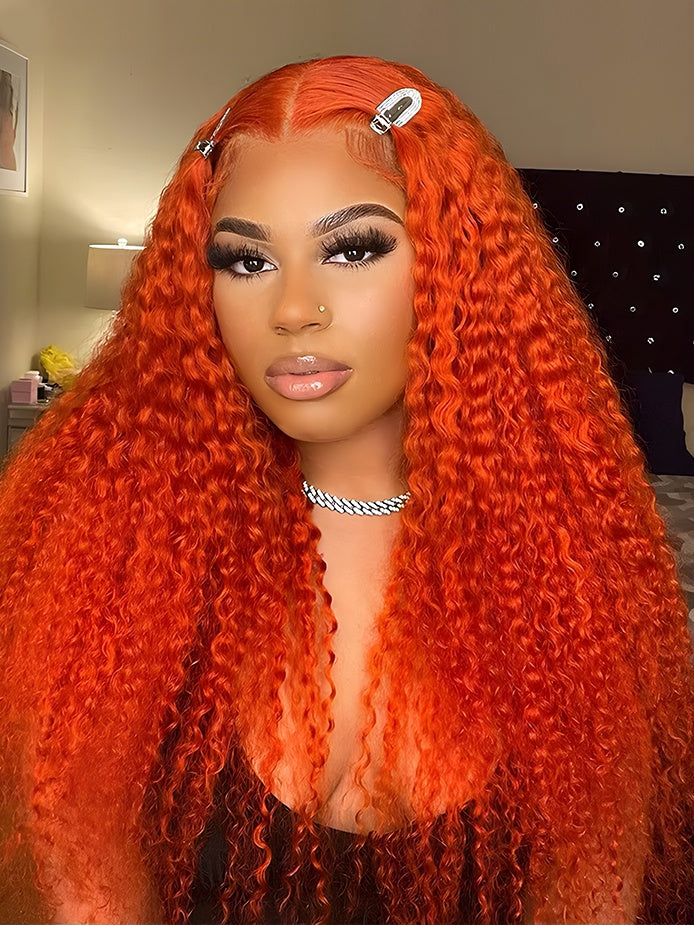 pumpkin-orange-lace-front-wig-kinky-curly-human-hair-wigs-pre-plucked-natural-hairline-luxybie-beauty-wig