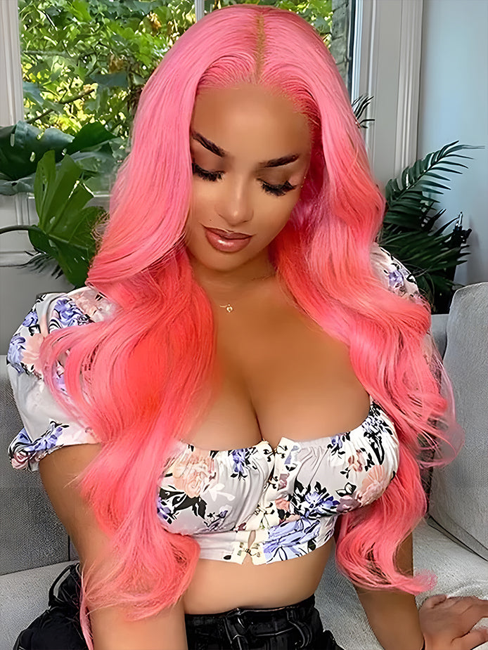 pink-human-hair-body-wave-lace-front-wig-for-women-luxybie-beauty-wig