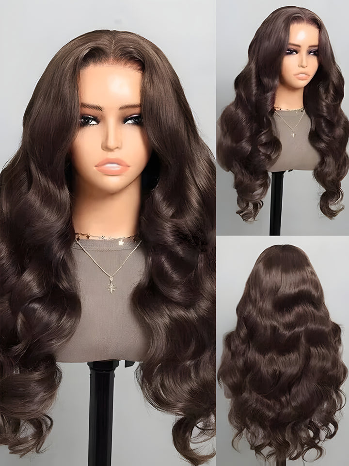 4-chocolate-brown-colored-human-hair-wigs-straight-body-wave-curly-hair-13x4-hd-lace-front-wigs-luxybie-beauty-wig