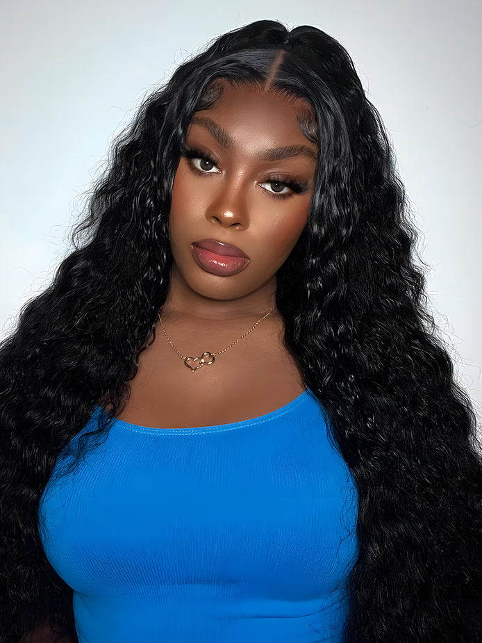 hd-transparent-13x6-lace-front-wig-slkin-melt-13x6-lace-frontal-with-100-human-virgin-hair-deep-wave-hair-wig-luxybie-beauty