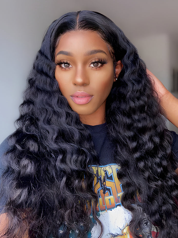 hd-transparent-13x6-lace-front-wig-slkin-melt-13x6-lace-frontal-with-100-human-virgin-hair-loose-deep-hair-wig-luxybie-beauty