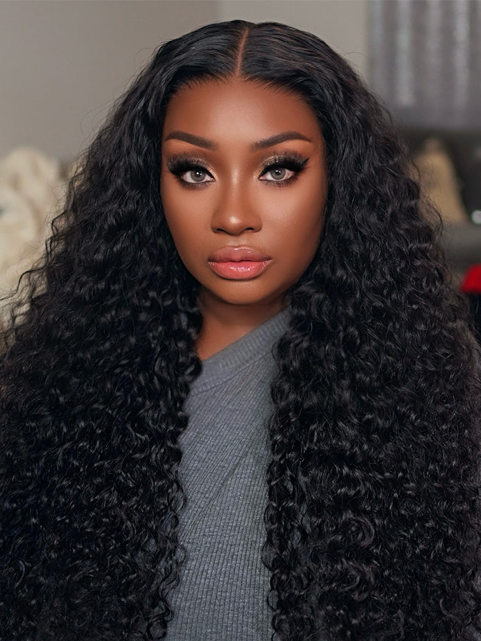 hd-transparent-13x6-lace-front-wig-slkin-melt-13x6-lace-frontal-with-100-human-virgin-hair-water-wave-hair-wig-luxybie-beauty