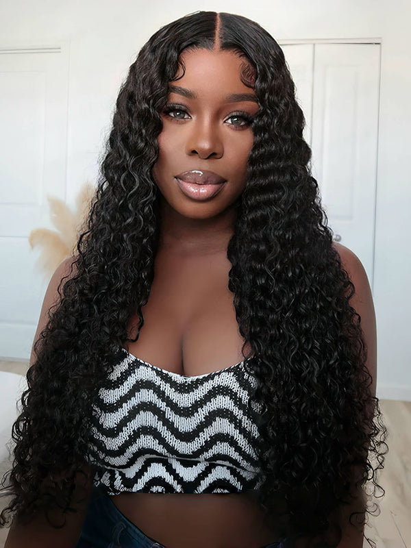 hd-transparent-lace-front-wig-slkin-melt-lace-closure-with-100-human-virgin-hair-deep-wave-hair-wig-luxybie-beauty-hair